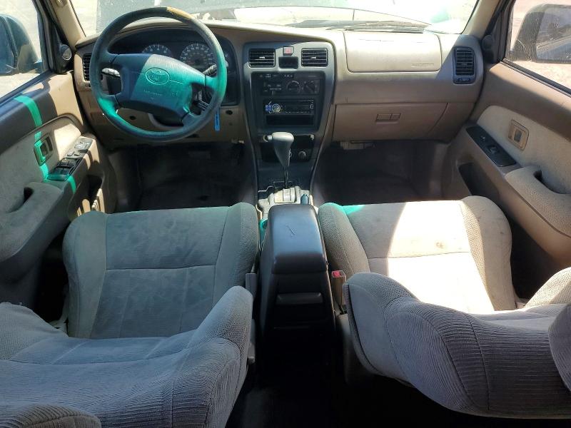 1999 Toyota 4runner VIN JT3GN86RXX0101789 COPART salvage auction — FRONT END, Ca - Dis/Dlr/Exp App For Dup Clean, sold $1,250 on 2026-07-29 (photo 8)