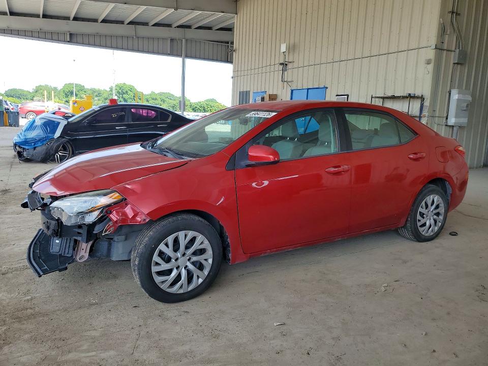 2017 Toyota Corolla VIN 5YFBURHE1HP668814 COPART salvage auction — FRONT END, Fl - Cert Of Title Slvg Rebuildable, sold $275 on 2026-07-22 (photo 1)