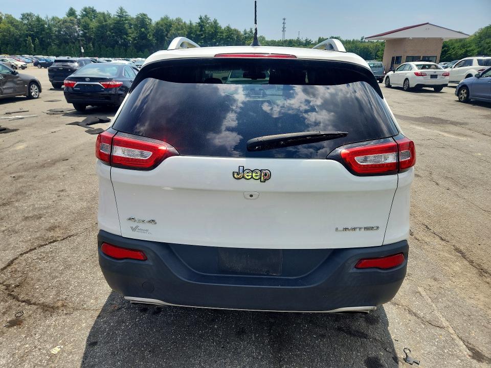 2015 Jeep Cherokee VIN 1C4PJMDS1FW646667 COPART salvage auction — FRONT END, Ct - Certificate Of Title, sold $675 on 2026-08-05 (photo 6)