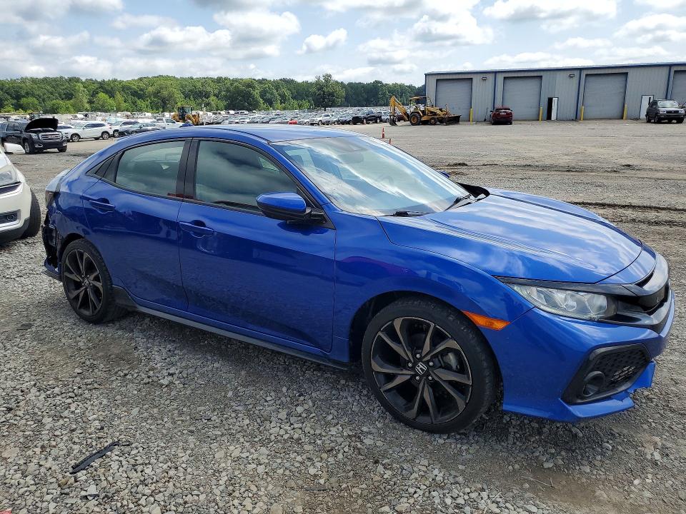 2019 Honda Civic VIN SHHFK7G48KU219393 COPART salvage auction — FRONT END, Ar - Certificate Of Title, sold $6,000 on 2026-07-29 (photo 4)