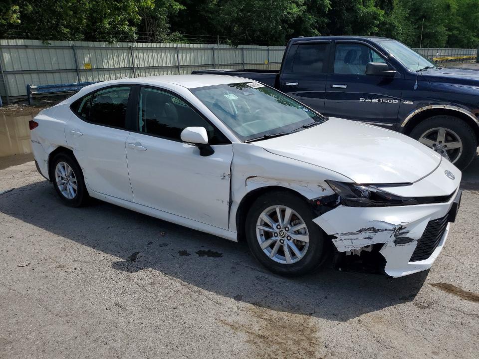 2025 Toyota Camry VIN 4T1DAACK3SU142609 COPART salvage auction — FRONT END, Tx - Salvage Vehicle Title, sold $16,400 on 2026-07-30 (photo 4)