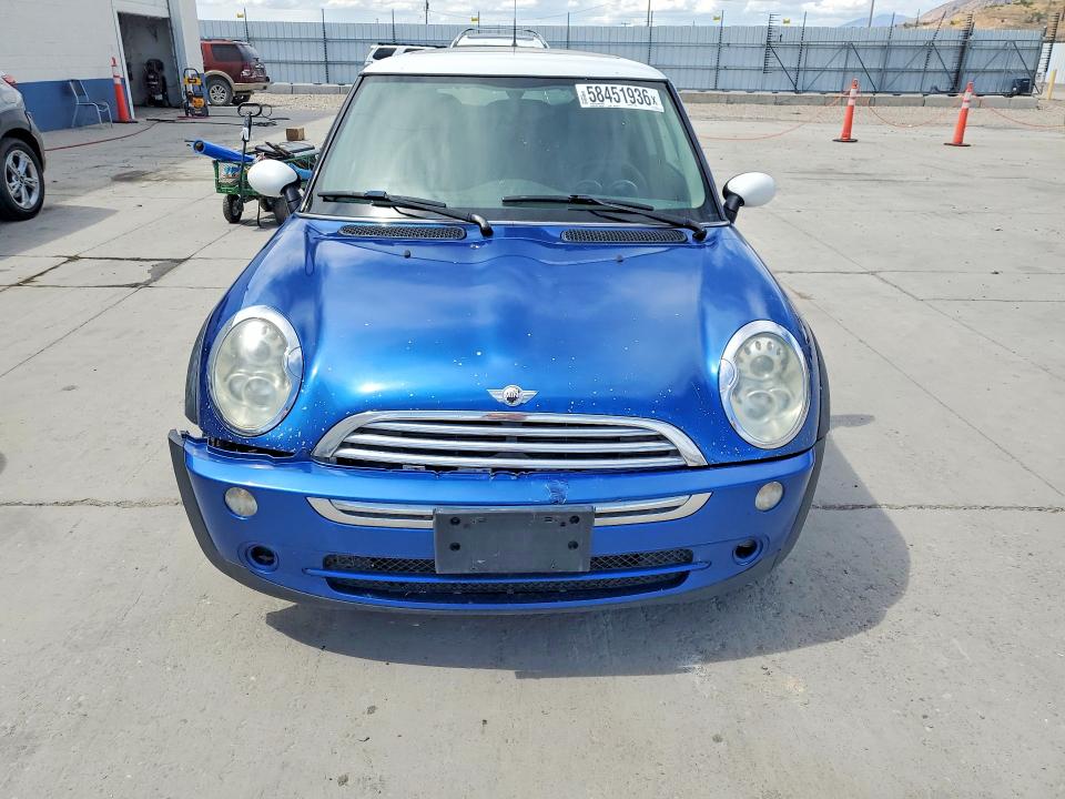 2006 Mini Cooper VIN WMWRC33516TK66848 COPART salvage auction — FRONT END, Ut - Salvage Certificate, sold $150 on 2026-08-10 (photo 5)