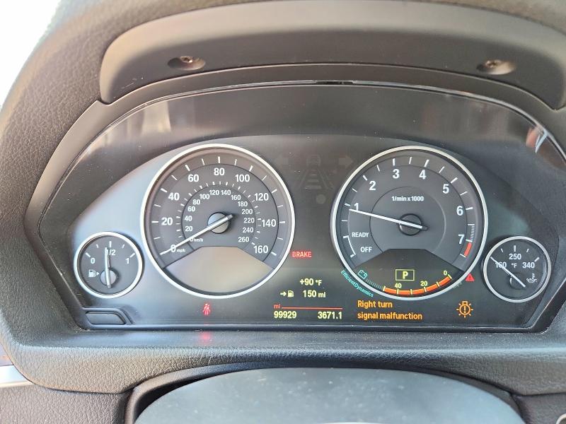 2015 BMW 3er VIN WBA3B5C56FF959837 COPART salvage auction — FRONT END, Pa - Certificate Of Salvage, sold $2,300 on 2026-07-31 (photo 9)