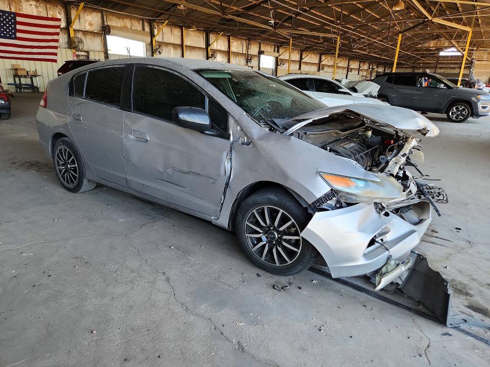 2010 Honda Insight VIN JHMZE2H79AS007944 COPART salvage auction — FRONT END, AZ - CERTIFICATE OF TITLE (P), sold $500 on 2026-07-13 (photo 4)