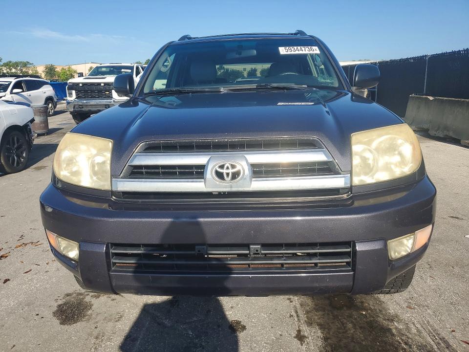 2005 Toyota 4runner VIN JTEBU14R850077469 COPART salvage auction — MINOR DENT/SCRATCHES, Fl - Certificate Of Title, sold $3,900 on 2026-07-07 (photo 5)