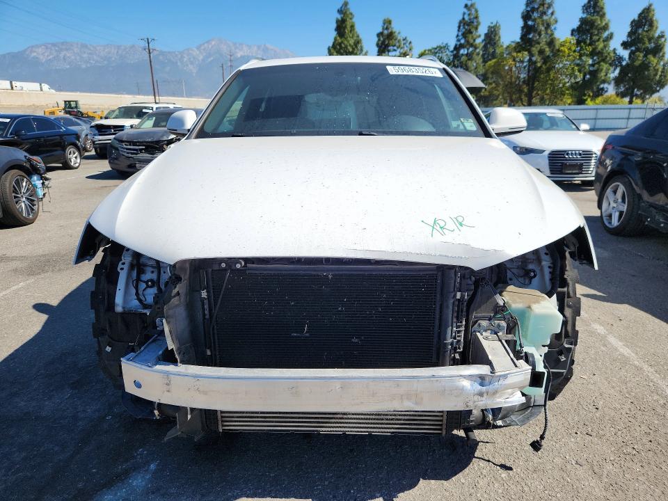 2016 Audi VIN WA1EFCFS1GR010213 COPART salvage auction — FRONT END, Ca - Salvage Certificate, sold $2,050 on 2026-07-16 (photo 5)