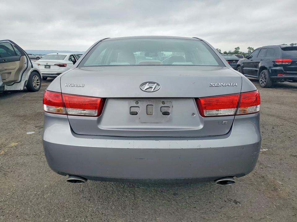 2007 Hyundai Sonata VIN 5NPEU46F47H157864 COPART salvage auction — FRONT END, Pa - Certificate Of Salvage, sold $900 on 2026-07-31 (photo 6)