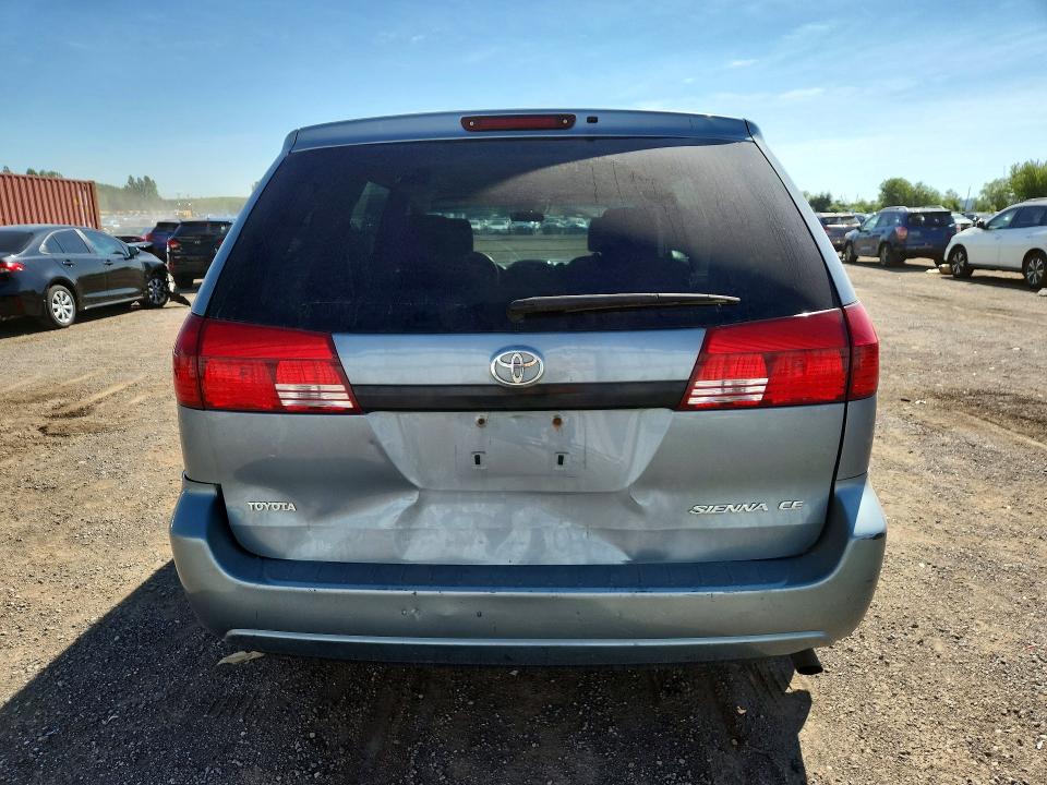 2004 Toyota Sienna VIN 5TDZA29C94S143870 COPART salvage auction — REAR END, On - Permit Salvage, sold $750 on 2026-07-28 (photo 6)