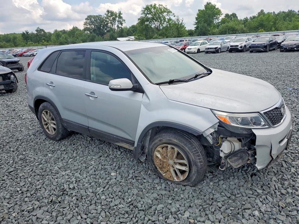 2015 Kia Sorento VIN 5XYKT3A69FG621129 COPART salvage auction — FRONT END, Oh - Cert Of Title-Salvage, sold $90 on 2026-07-23 (photo 4)