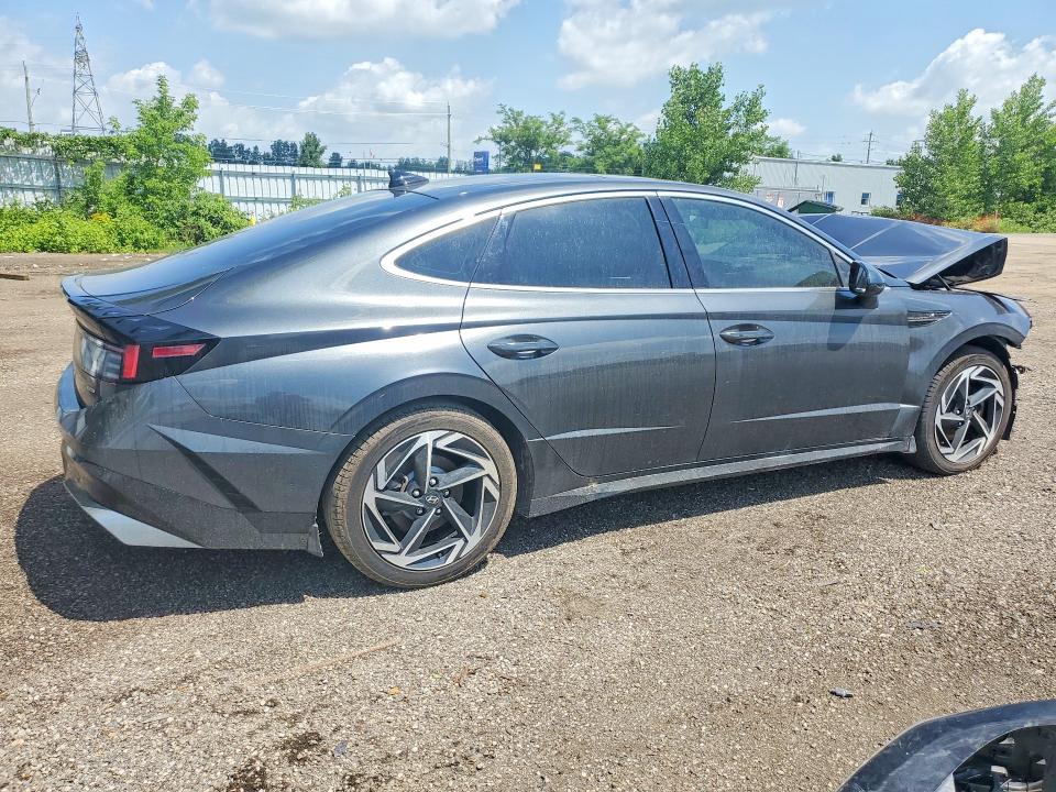 2024 Hyundai Sonata VIN KMHL44JA2RA380705 COPART salvage auction — FRONT END, ON - PERMIT SALVAGE, sold $4,000 on 2026-07-16 (photo 3)