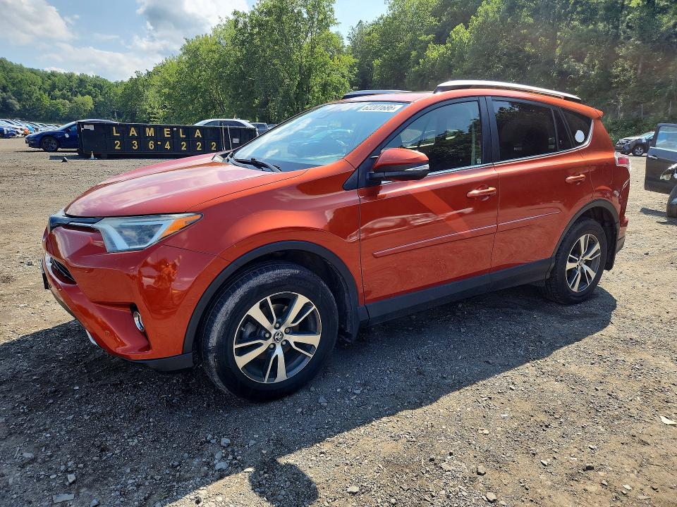 2016 Toyota Rav 4 VIN JTMRFREV6GJ055782 COPART salvage auction — MINOR DENT/SCRATCHES, Ny - Certificate Of Title, sold $400 on 2026-07-28 (photo 1)