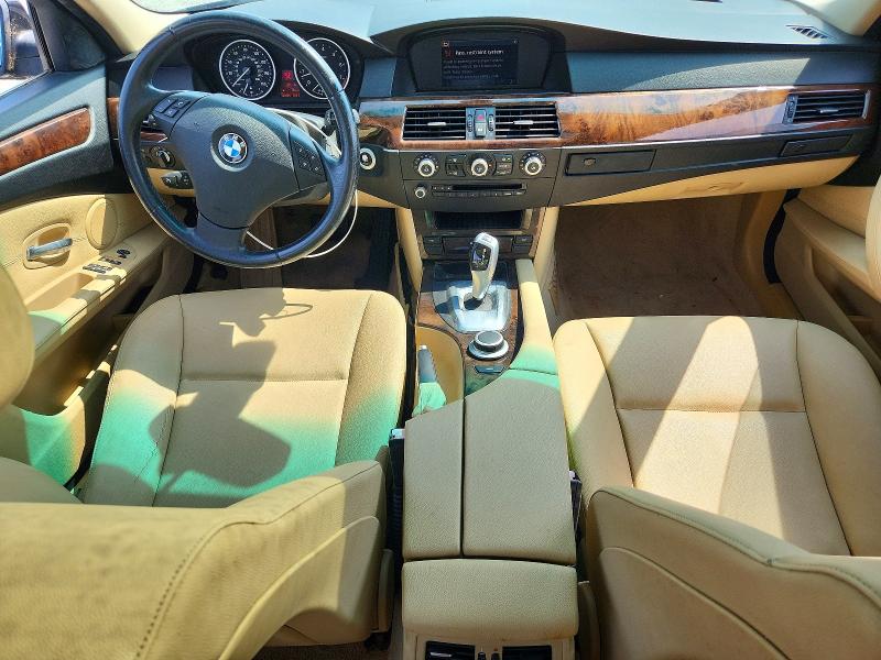 2008 BMW 5 series VIN WBANU53598C114682 COPART salvage auction — MINOR DENT/SCRATCHES, Ga - Certificate Of Title, sold $275 on 2026-08-03 (photo 8)
