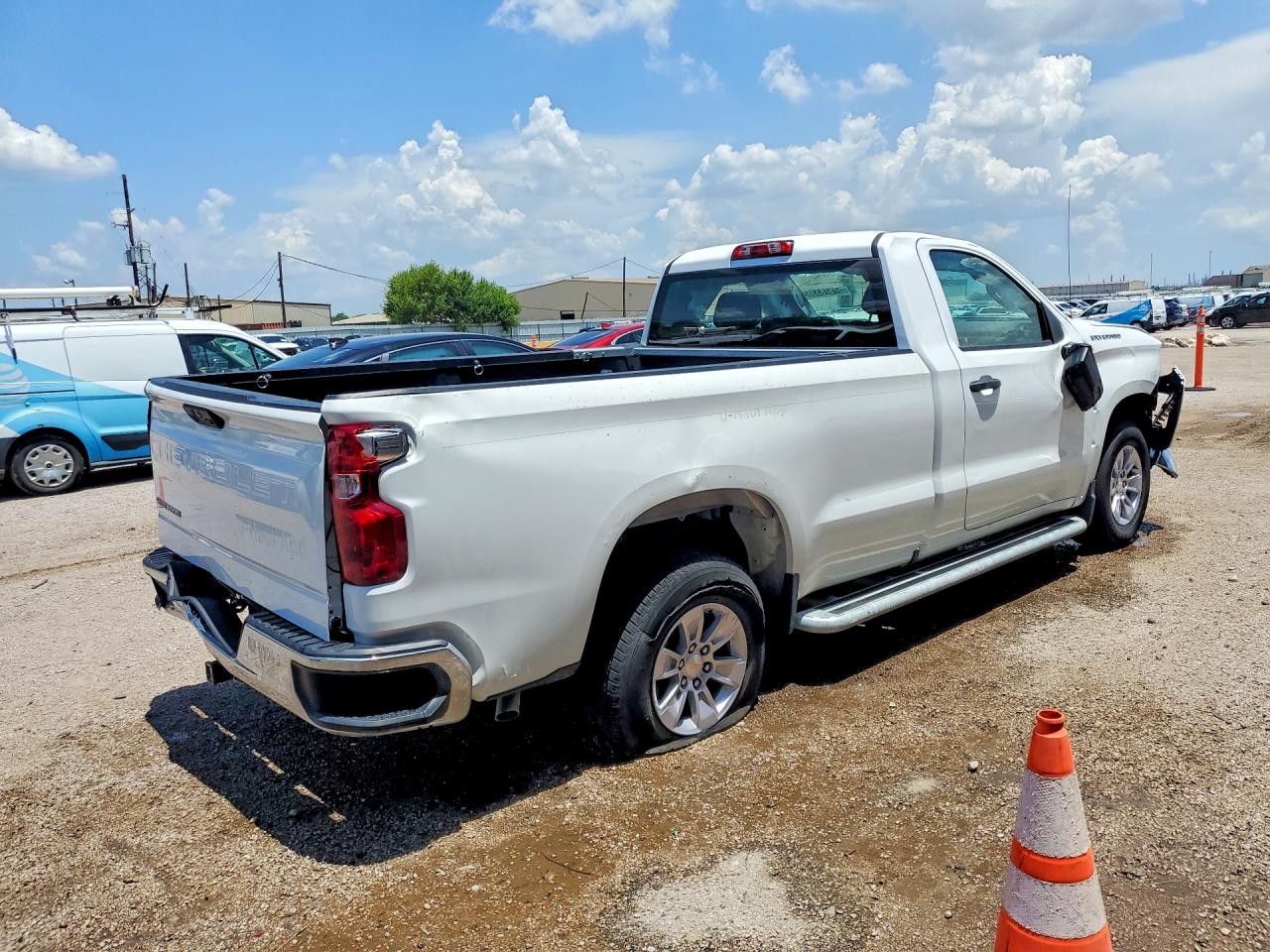 2025 Chevrolet Silverado 1500 VIN 3GCNAAED9SG385397 COPART salvage auction — Front End, AZ - CERTIFICATE OF TITLE (P), sold $9,300 on 2026-07-09 (photo 3)