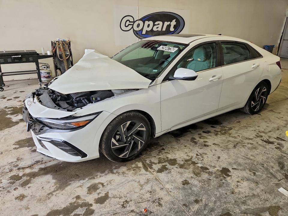2025 Hyundai Elantra VIN KMHLP4DG1SU033085 — COPART salvage auction photo
