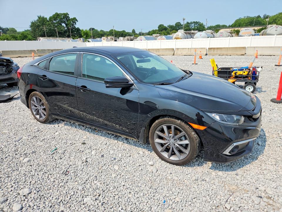 2019 Honda Civic VIN 19XFC1F31KE206804 COPART salvage auction — FRONT END, Oh - Cert Of Title-Salvage, sold $8,500 on 2026-07-31 (photo 4)