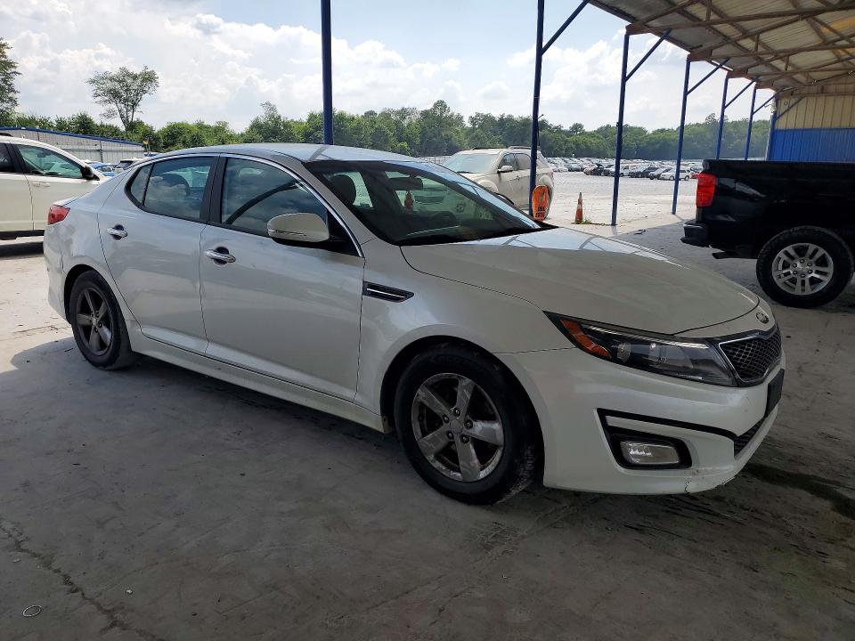 2015 Kia Optima VIN KNAGM4A78F5579270 COPART salvage auction — MECHANICAL, Ga - Certificate Of Title, sold $450 on 2026-07-09 (photo 4)