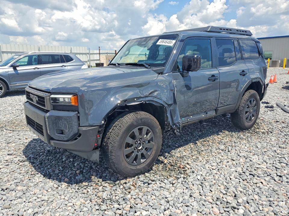2026 Toyota Land cruiser VIN JTEABFAJ5TK050809 COPART salvage auction — REAR END, FL - CERT OF TITLE SLVG REBUILDABLE, sold $26,000 on 2026-07-28 (photo 1)