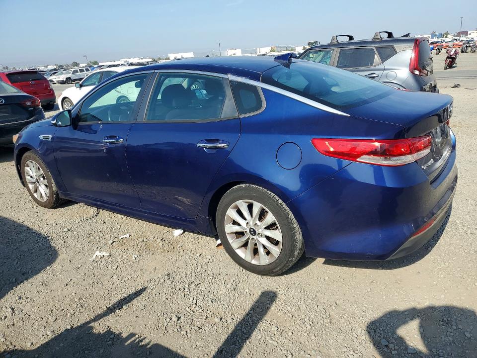 2017 Kia Optima VIN 5XXGT4L3XHG174946 COPART salvage auction — SIDE, Ca - Salvage Certificate, sold $900 on 2026-07-24 (photo 2)