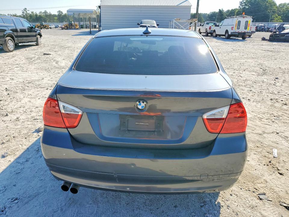 2007 BMW 3 series VIN WBAVA37577NL17242 COPART salvage auction — SIDE, GA - CERT OF TITLE-SALVAGE (P), sold $425 on 2026-07-22 (photo 6)
