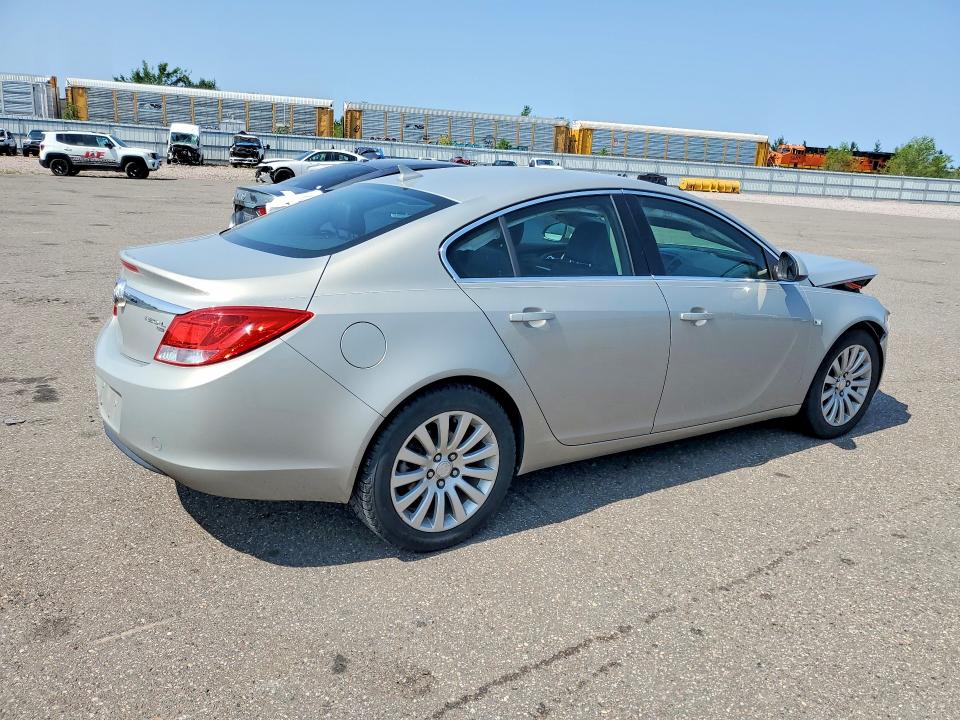 2011 Buick Regal VIN W04GN5EC9B1124422 COPART salvage auction — FRONT END, MN - CERTIFICATE OF TITLE, sold $1,230 on 2026-07-28 (photo 3)
