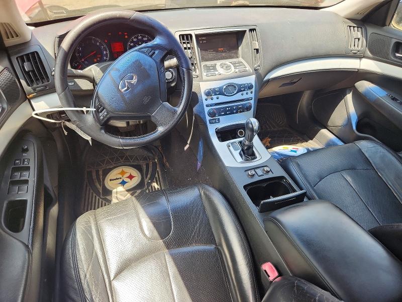 2009 Infiniti G37 VIN JNKCV61FX9M352009 COPART salvage auction — MECHANICAL, Ct - Certificate Of Title, sold $450 on 2026-07-14 (photo 8)