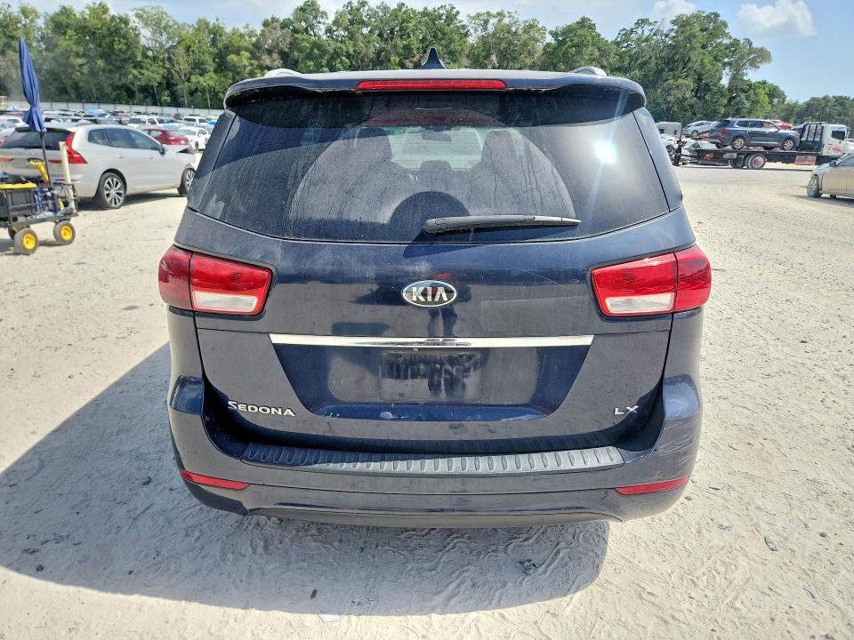 2015 Kia SEDONA VIN KNDMB5C17F6069707 COPART salvage auction — BURN, FL - CERT OF TITLE SLVG REBUILDABLE, sold $325 on 2026-07-28 (photo 6)