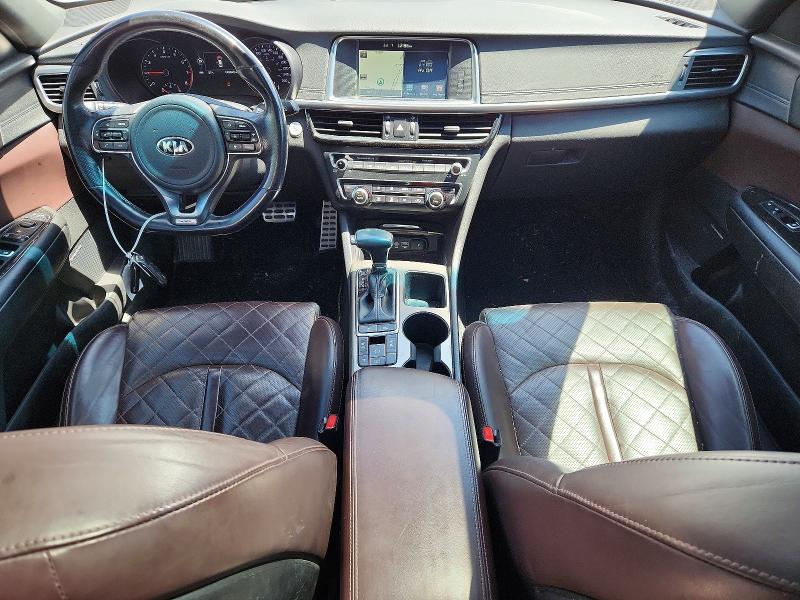 2016 Kia Optima VIN 5XXGV4L24GG019101 COPART salvage auction — FRONT END, ON - PERMIT SALVAGE, sold $1,600 on 2026-07-21 (photo 8)