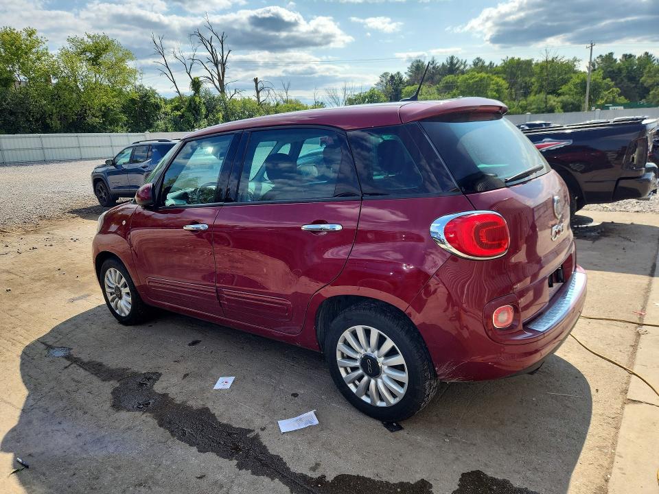2014 Fiat 500 VIN ZFBCFABH7EZ015928 COPART salvage auction — SIDE, Wi - Junked Vehicle Bill Of Sale, sold $450 on 2026-08-03 (photo 2)