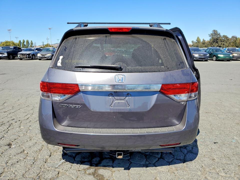 2015 Honda Odyssey VIN 5FNRL5H42FB101649 COPART salvage auction — SIDE, Salvage Title, sold $5,300 on 2026-07-10 (photo 6)
