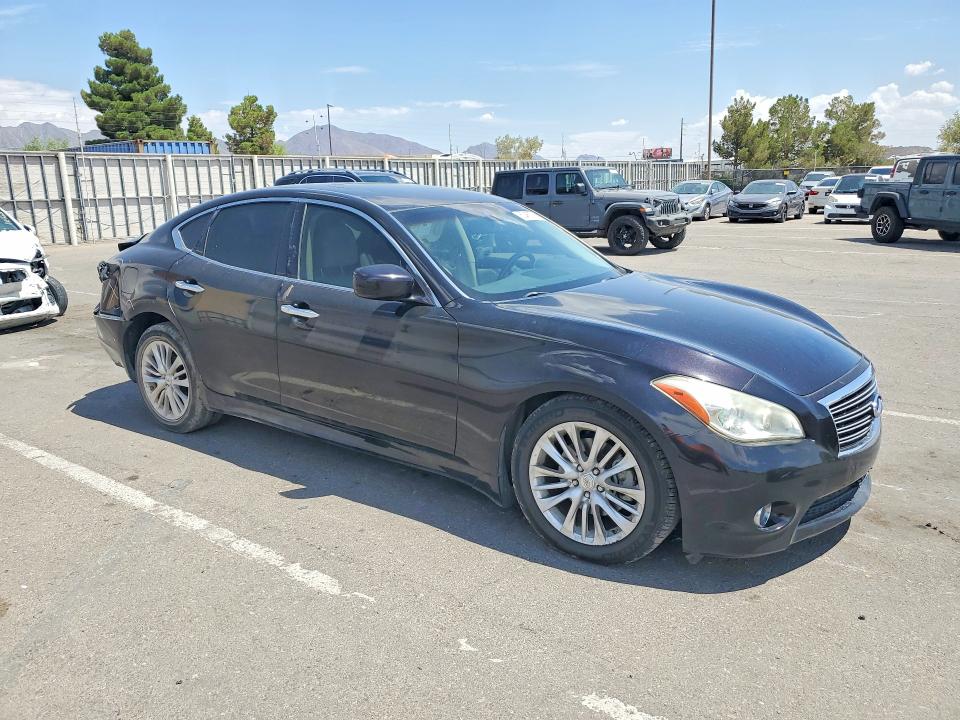 2012 Infiniti M VIN JN1BY1AR5CM395510 COPART salvage auction — REAR END, Tx - Salvage Vehicle Title, sold $275 on 2026-07-31 (photo 4)