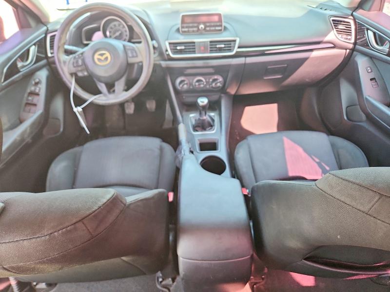 2014 Mazda 3 VIN JM1BM1U73E1211169 COPART salvage auction — FRONT END, Tx - Salvage Vehicle Title, sold $30 on 2026-07-29 (photo 8)