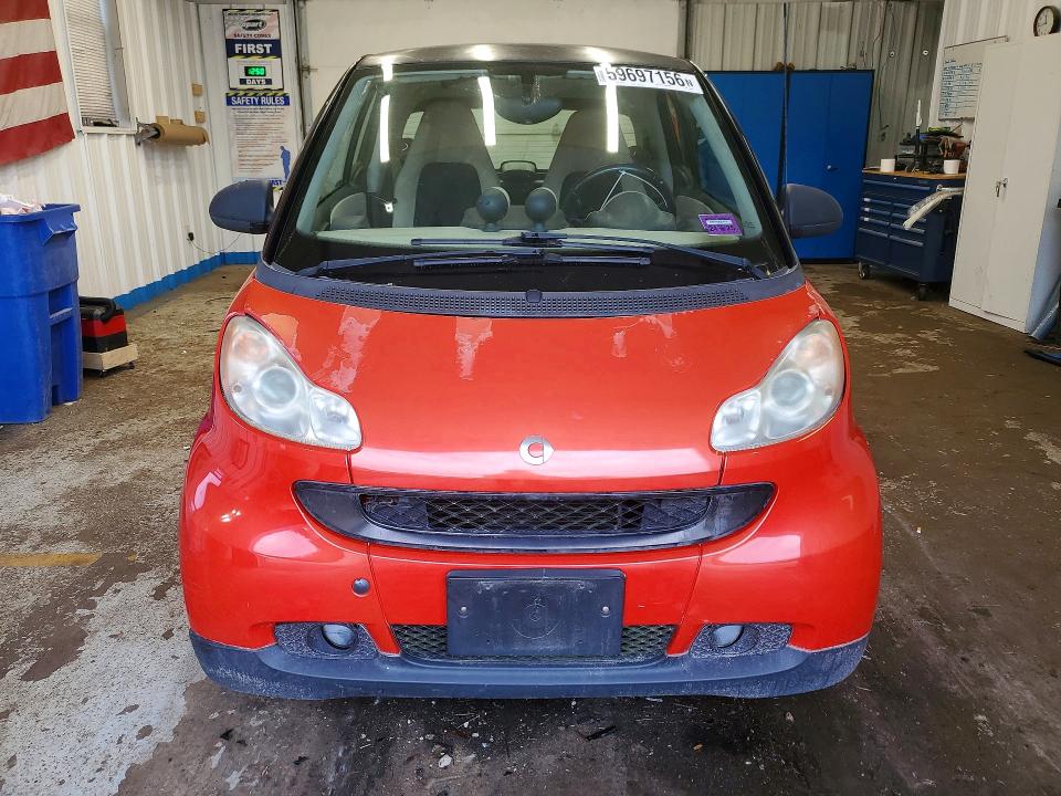 2008 Smart Fortwo VIN WMEEJ31X08K118065 COPART salvage auction — MINOR DENT/SCRATCHES, Me - Certificate Of Title, sold $1,250 on 2026-07-09 (photo 5)