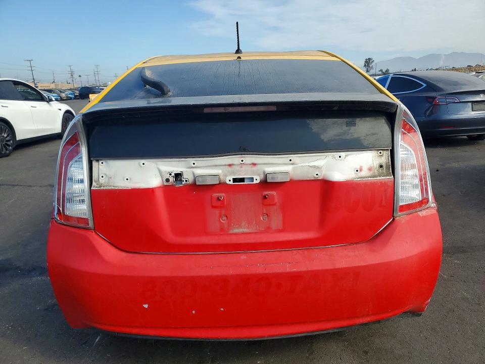 2015 Toyota Prius VIN JTDKN3DU9F1980937 COPART salvage auction — FRONT END, CA - CERT OF TITLE-SALVAGED, sold $675 on 2026-07-27 (photo 6)