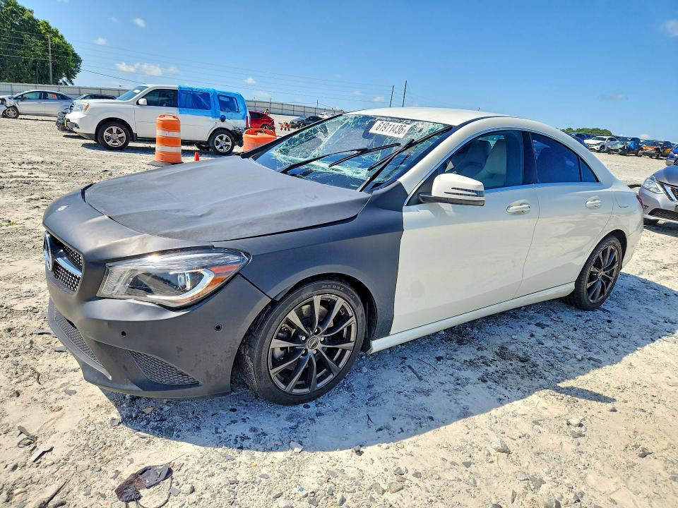 2014 Mercedes-benz Cla-class VIN WDDSJ4GB9EN145459 COPART salvage auction — FRONT END, Ga - Certificate Of Title, sold $275 on 2026-07-29 (photo 1)