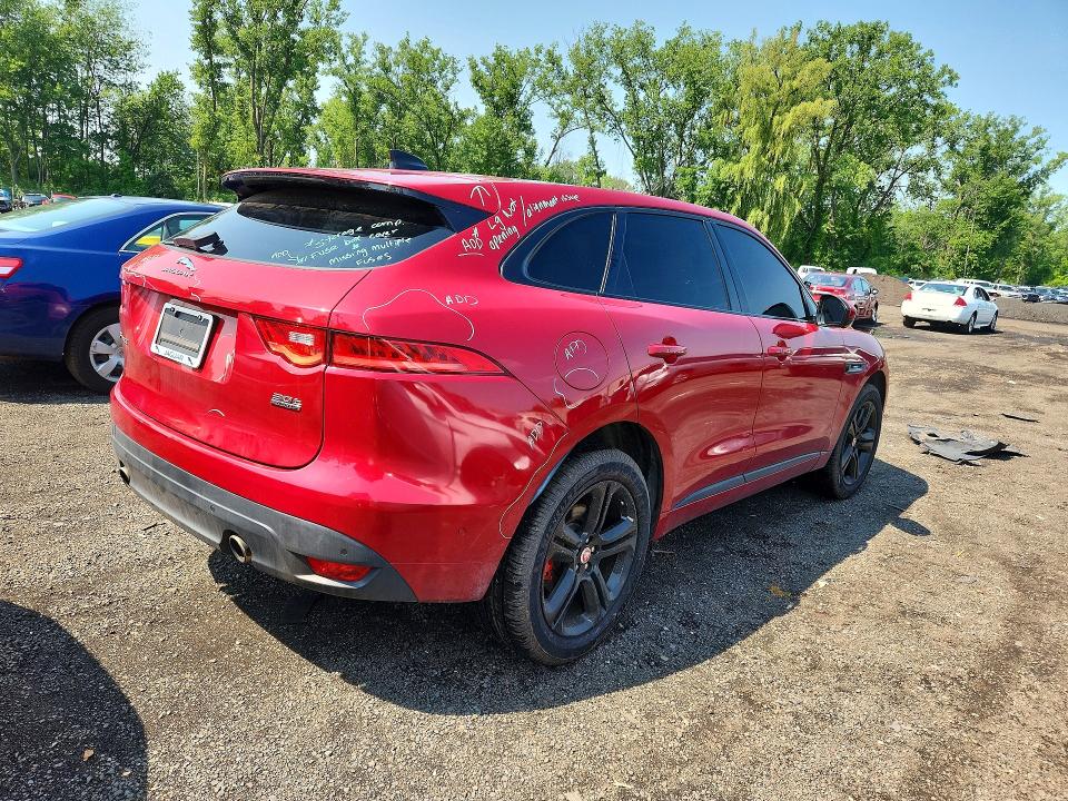 2020 Jaguar F-pace VIN SADCL2GX8LA627308 COPART salvage auction — MECHANICAL, CT - CERT OF TITLE-SALVAGE, sold $600 on 2026-07-28 (photo 3)