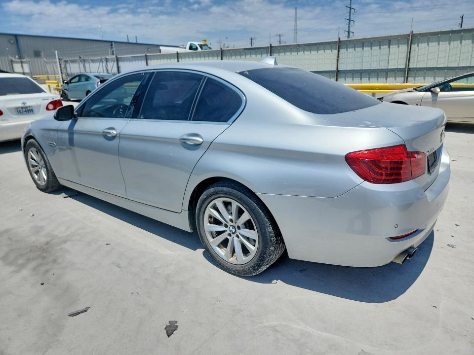 2014 BMW 5er VIN WBA5A7C55ED619645 COPART salvage auction — FRONT END, Tx - Salvage Vehicle Title, sold $2,600 on 2026-08-21 (photo 2)