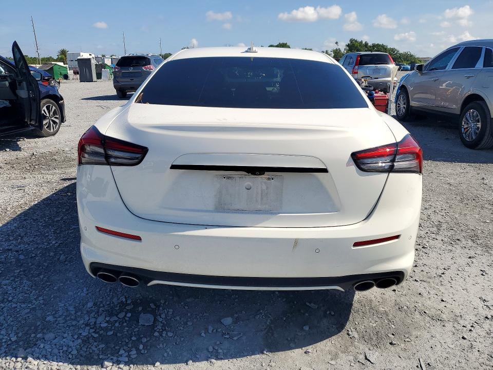 2022 Maserati Ghibli VIN ZAM57XSA4N1390713 COPART salvage auction — FRONT END, Fl - Certificate Of Destruction, sold $1,700 on 2026-07-21 (photo 6)