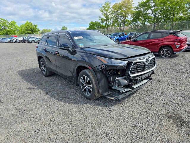 2025 Toyota Highlander VIN 5TDKDRBH6SS590550 COPART salvage auction — FRONT END, Nj - Cert Of Title-Salvage, sold $21,500 on 2026-07-22 (photo 3)
