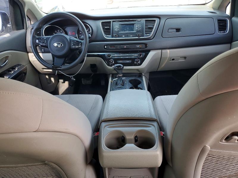 2017 Kia SEDONA VIN KNDMB5C11H6224173 COPART salvage auction — MINOR DENT/SCRATCHES, Oh - Certificate Of Title, sold $1,050 on 2026-07-24 (photo 8)
