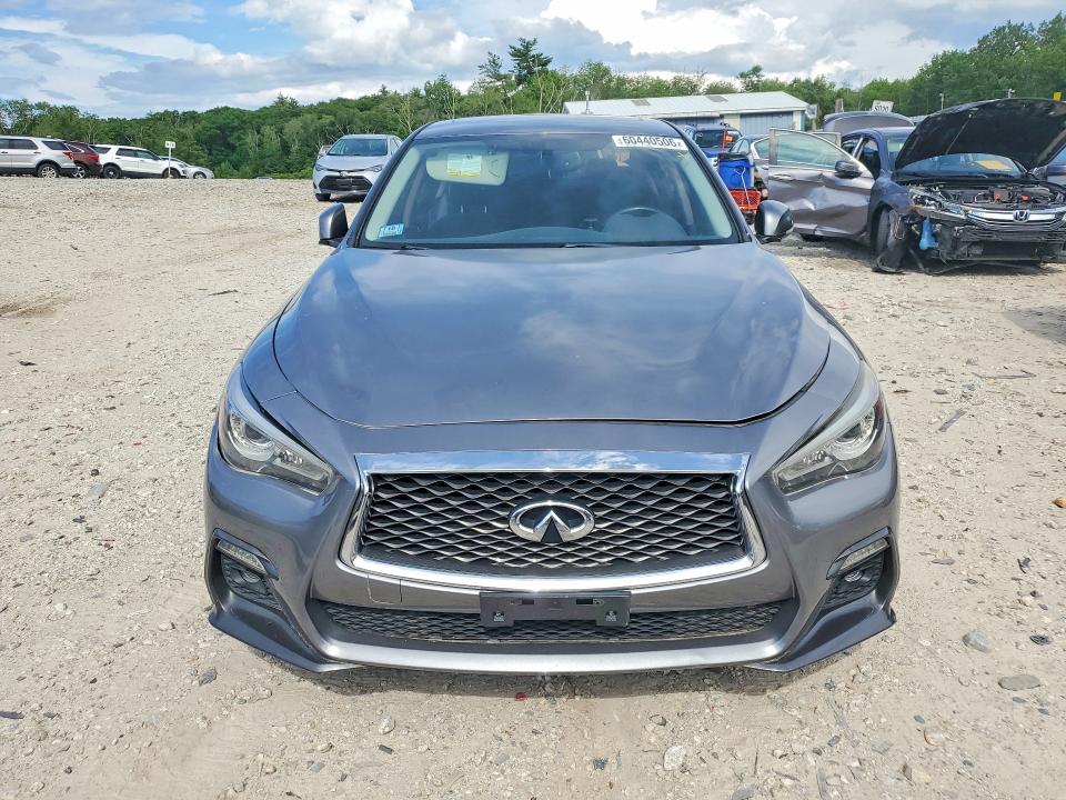 2019 Infiniti Q50 VIN JN1EV7AR1KM559553 COPART salvage auction — SIDE, Ma - Cert Of Title-Slvg Repair Thft, sold $2,250 on 2026-07-22 (photo 5)