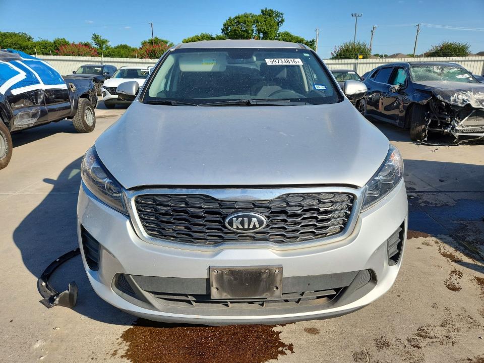 2020 Kia Sorento VIN 5XYPGDA5XLG614693 COPART salvage auction — MECHANICAL, Tx - Certificate Of Title, sold $1,200 on 2026-07-16 (photo 5)
