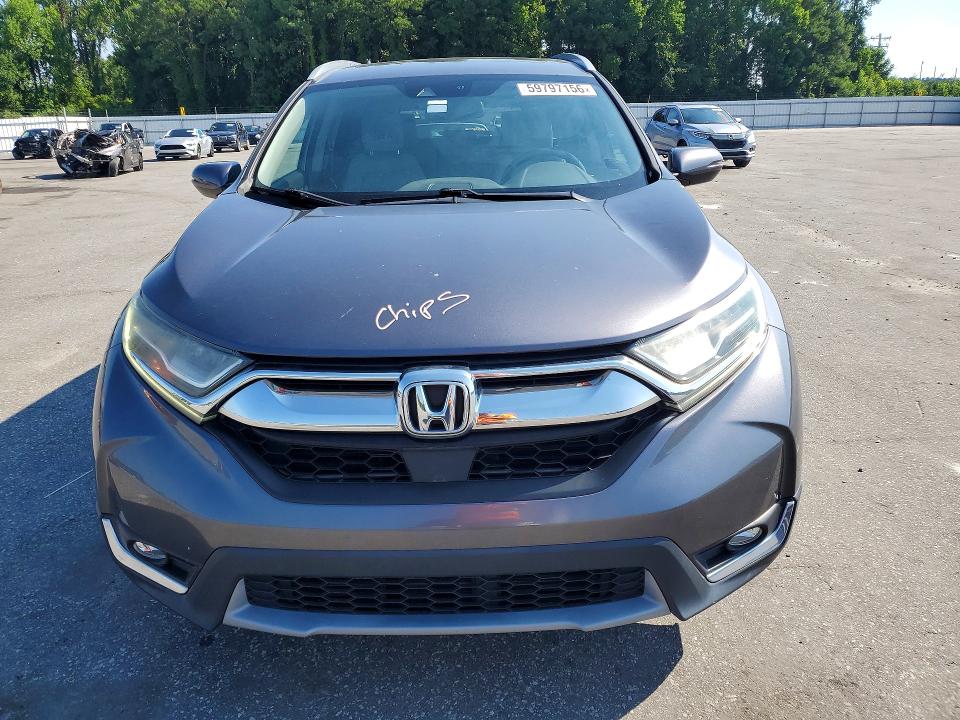 2019 Honda Cr-v VIN 7FARW1H92KE005272 COPART salvage auction — REAR END, Nc - Salvage Certificate Of Title, sold $6,700 on 2026-07-28 (photo 5)