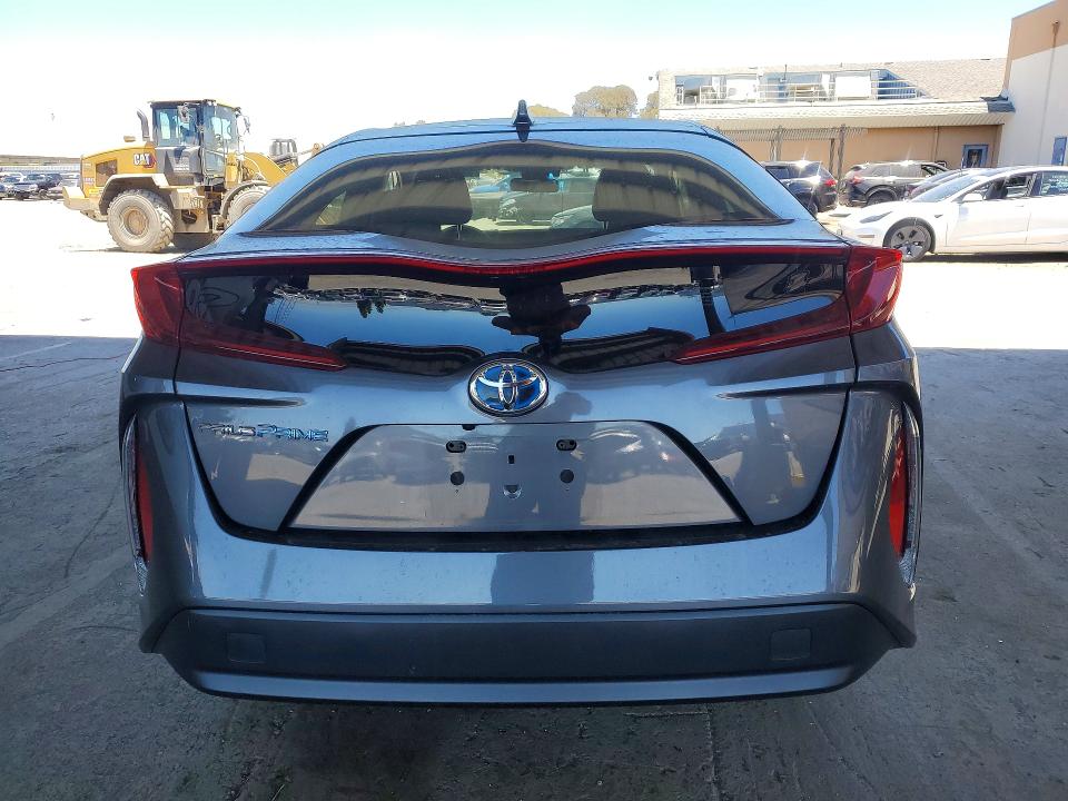 2022 Toyota Prius prime VIN JTDKAMFP1N3219427 COPART salvage auction — FRONT END, CA - SALVAGE CERTIFICATE, sold $3,600 on 2026-07-21 (photo 6)