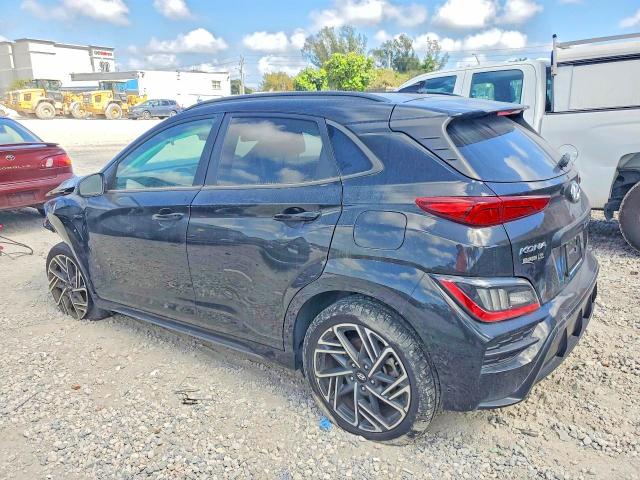 2022 Hyundai Kona VIN KM8K33A34NU868461 COPART salvage auction — FRONT END, Fl - Cert Of Title Slvg Rebuildable, sold $3,850 on 2026-07-27 (photo 2)