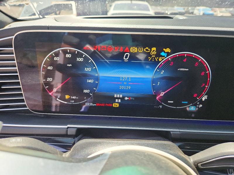 2025 Mercedes-benz Gls-klasse VIN 4JGFF5KE3SB338512 COPART salvage auction — FRONT END, Ny - Mv-907A Salvage Certificate, sold $35,000 on 2026-07-21 (photo 9)