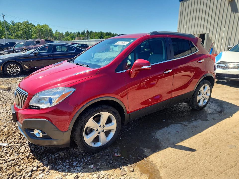 2015 Buick Encore VIN KL4CJBSB8FB246922 COPART salvage auction — REAR END, Wi - Junked Vehicle Bill Of Sale, sold $1,400 on 2026-07-27 (photo 1)