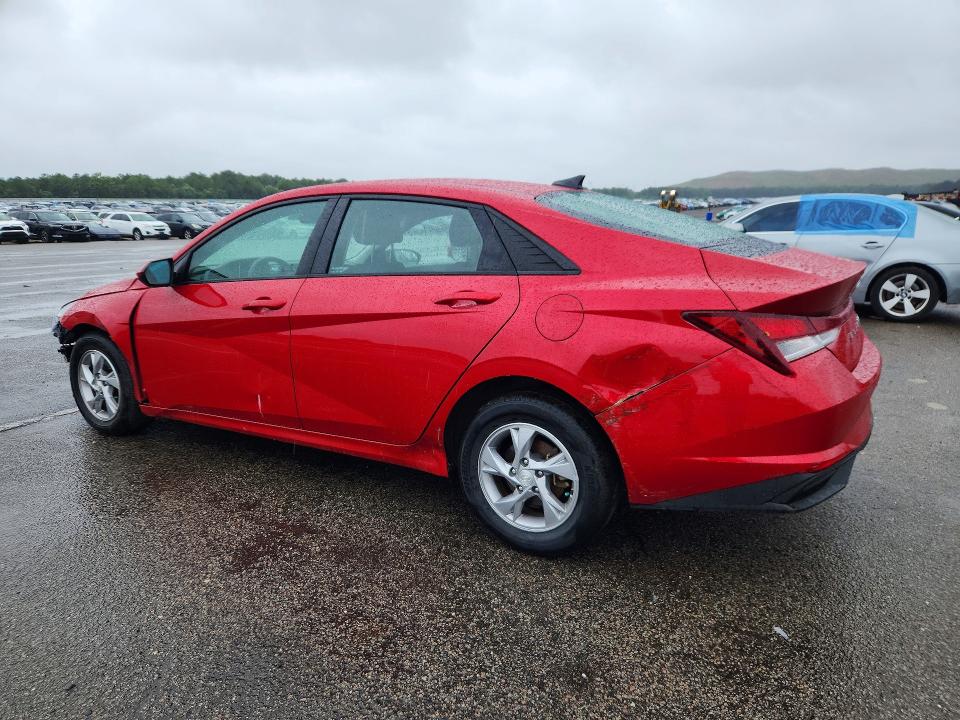 2021 Hyundai Elantra VIN 5NPLL4AG0MH017123 COPART salvage auction — FRONT END, Ny - Mv-907A Salvage Certificate, sold $2,700 on 2026-07-22 (photo 2)