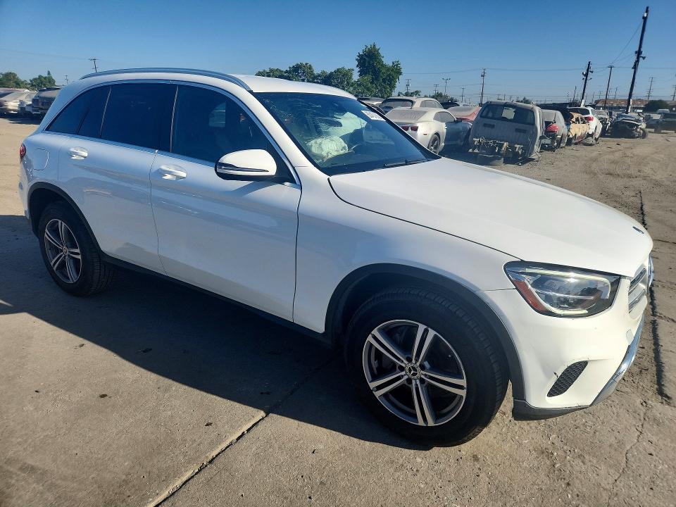 2020 Mercedes-benz Glc class VIN WDC0G8DB0LF698711 COPART salvage auction — FRONT END, CA - SALVAGE CERTIFICATE, sold $9,600 on 2026-07-27 (photo 4)