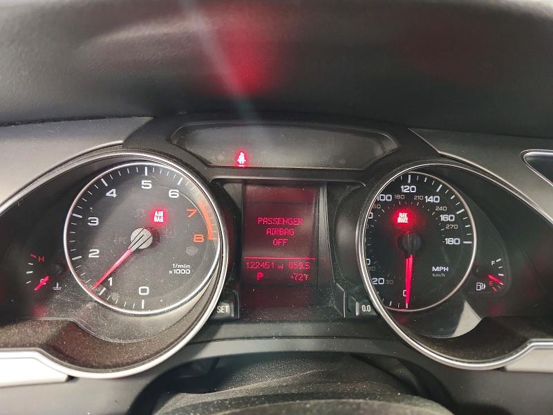 2011 Audi A5 VIN WAULFAFH6BN009612 COPART salvage auction — FRONT END, Mn - Cert Of Title-Prior Salvage, sold $525 on 2026-07-30 (photo 9)