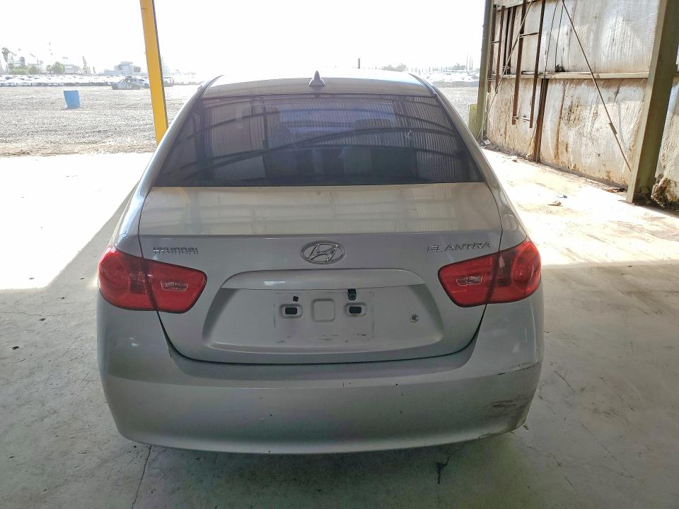 2009 Hyundai Elantra VIN KMHDU46D59U800317 COPART salvage auction — REAR END, AZ - CERT OF TITLE - SALVAGE, sold $275 on 2026-07-22 (photo 6)